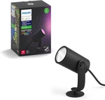 Philips Hue Lily Outdoor Smart Path Light With T Connector And Extension Cable. Fixed Price $117.19.