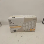 Lot 8 Utilitech Led Light Bulb 8w 60w A19 5759391 Soft White 800lum Dimmabl New. Fixed Price $15.75.
