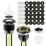 Filn 2pcs 22mm Momentary Push Button Switch,20a Start On Off Swi.... Fixed Price $34.40.