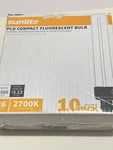 Sunlite Pld Compact Fluourescent Bulbs 26watts 2700k Warm White 10 Pack 1560 Lum. Fixed Price $29.90.