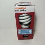 Sylvania Soft White Cfl Mini 100w (23w), Medium Base, 1600 Lumens, 8000 Hrs. Fixed Price $8.00.