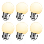 Flaspar Small G14 Led Globe Light Bulb, 1w G45 Vanity Bulb 15w Warm White. Fixed Price $10.52.
