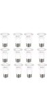 Ecosmart 35w Led Light Bulbs*bright White*12-bulbs*6x2*par16*flood*dimmable*4.5w. Fixed Price $39.98.