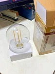 Bulbrite 776890 8.5w Led G25 Clear Globe Medium Base, 3000k Bulb. Fixed Price $9.99.