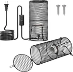 Tobebright 2pack Reptile Heat Lamp Guard With 150w E26 Ceramic Holder,an.... Fixed Price $39.19.