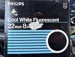 Philips Fc8t9/cw Fluorescent 22w 8" Circline Circular Lamp Light Cool White Bulb. Fixed Price $18.99.