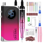 Saviland Professional Electric Nail Drill Machine: 40000rpm Rechargeable Dr. Fixed Price $66.14.