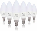 6 Pack Led Candelabra B11 C37 Bulbs 7w 60w Replacement 120v E12 5000k Daylight. Fixed Price $16.95.
