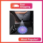Lmzljz 2pcs No Fade Car Door Lights,mandala Purple Lotus Lights Logo Projec. Fixed Price $18.01.