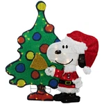 Northlight 32" Led Peanuts Snoopy Christmas Tree Outdoor Decoration Clear Lights. Fixed Price $160.49.
