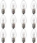 Salphines 15 Watt Himalayan Salt Lamp Bulbs, 12pack Dimmable Night Light Bulbs W. Fixed Price $10.09.