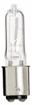 Satco S3159 120v 75-watt T4 Dc Bayonet Base Light Bulb, Clear. Fixed Price $14.28.