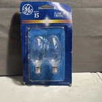 Ge Light Bulbs 15w 15fc Cd2 47928 Candelabra Base. Fixed Price $9.99.