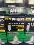 8 Philips Pl-t 32w/35/4p Alto 32w 4 Pin Bulbs Lamps 32 Watts Fluorescent. Fixed Price $32.00.
