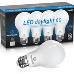 Great Eagle A19 Led Light Bulbs 60 Watt Equivalent - Ul Listed Daylight 5000k. Fixed Price $16.99.