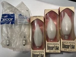 Qty 5 Sylvania 25b10c/dl/bl/4pk 120v B10 Decor Torpedo Light Bulb White/clear. Fixed Price $10.99.