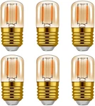 Hcnew 1w Low Wattage Led Edison Night 6 Count (pack Of 1), T28 Amber Pack. Fixed Price $17.58.