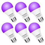 Faguangao Led Black Light Bulb,9w(75watt Equivalent) A19 Uv Blacklight Bulb,1.... Fixed Price $24.70.
