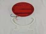 Diamond Group Kaper Ii 8" Oval Led Stop Turn Tail Light W/ License Plate Bracket. Fixed Price $54.95.