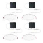 Commercial Electric 92086 Led 6 In Adj Color Temp Canless Recessed Light (4-pk). Fixed Price $29.88.