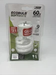 Feit Electric Ecobulb Cfl 13-watt Twist & Lock Gu24 2700k Soft White Qty 1. Fixed Price $14.99.