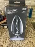 Feit Electric Tear Drop E26 Led Bulb Smoked Glass And Dimmable. Fixed Price $17.00.