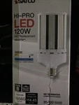 Satco S49397 Hi-pro Led 120w Hid Replacement 100-277v 5000k Ex39/mogul Base. Fixed Price $64.98.