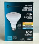 Ecosmart 65-watt Equivalent Br30 Bluetooth Speaker Led Flood Light Bulb. Fixed Price $12.00.