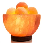 Umaid Himalayan Salt Lamp Bowl With 6 Massage Balls, Mothers Day Gifts For Mo.... Fixed Price $70.46.