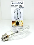Sunlite Metal Halide Lamp 100w Pulse Start 12000 Hours Life 9000 Lumen 4000k. Fixed Price $19.95.