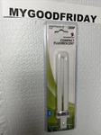 Feit Electric Compact Fluorescent 2 Pin Light Bulbs. Fixed Price $2.25.