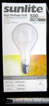 Sunlite 500ps35/cl/mog/3 500w 130v Clear Mogul Base Light Bulb 6500 Lumens. Fixed Price $13.95.