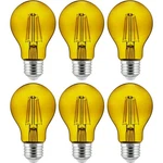 Sunlite 40942 Yellow Led Filament A19 Bulb E26 Base, 4.5w Dimmable, Ul Listed. Fixed Price $49.34.