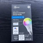 Ge Cync Smart Light Bulb With Bluetooth And Wifi Alexa Google Home. Fixed Price $15.00.