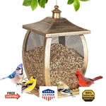 Bird Feeders For Outdoors, Heavy Duty Metal Wild Outside Hangin. Fixed Price $53.83.
