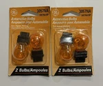 New Ge 3057na Miniature Lamp Bulb 27w 7w Plastic Wedge 12 Volt S8 12v. 2 Packs. Fixed Price $16.95.