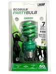 Feit Electric Green Ecobulb Party Bulb 60w Equivalent Life 8,000 Hour, 13 Watts. Fixed Price $14.98.