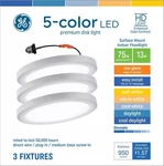 3pk Ge White 5" 6" 950 Lumen 13w Switchable Dimmable Led Recessed 93130690. Fixed Price $40.00.