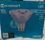 Ecosmart Flood Led Light Bulb Par38 Dimmable 90w 120v Daylight 1006248211. Fixed Price $14.95.