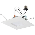 Satco 9w Led Downlight Retrofit 5-6" Cct Selectable Square White - S11821r1. Fixed Price $29.99.