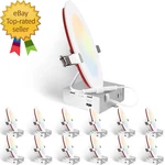 Fire Rated 2hr 12 Pack 6 Inch 5cct Ultra-thin 1400lm Dimmable Led Recessed Light. Fixed Price $198.95.