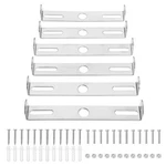 Zowzea 4.1-4.7 Inch Light Fixture Mounting Bracket Square Kit Ceiling Silver. Fixed Price $21.44.