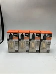 4 Pack - Feit Electric 100w St19 Led Filament 2700k Clear Bulb Dusk Dawn. Fixed Price $27.78.