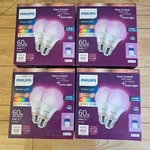 Philips Wiz Led Wi-fi Smart Bulb Full Color 8.8w A19 800 Lm (8 Total Bulbs). Fixed Price $49.99.