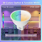 Mr16 Led Bulb Color Changing Light Bulbs Remote Control Rgb Colored Dimmable 12v. Fixed Price $32.80.