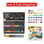 Professional Non-toxic Acrylic Paints 30 Rich Pigments For Creative Projects. Fixed Price $17.97.