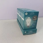 Lot 3 Ge Led Light Bulb Motion Sensor 12w 75w A21 93130309 Daylight 1100 Lum New. Fixed Price $29.99.