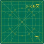 Olfa Rotating Rotary Cutting Mat 12"x12"-green. Fixed Price $44.31.