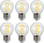 6-pack G45 E26 Led Small Globe Bulbs 40watt Equivalent, 2700k Warm White, 400lum. Fixed Price $26.99.