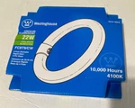 Westinghouse Circular Fluorescent 22w Fc8t9/cw - 8" 4100k Cool Whi Lot Of 2. Fixed Price $34.99.